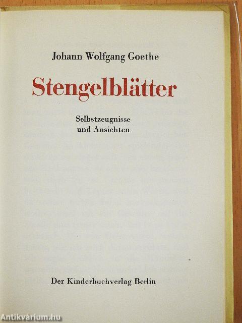 Stengelblätter