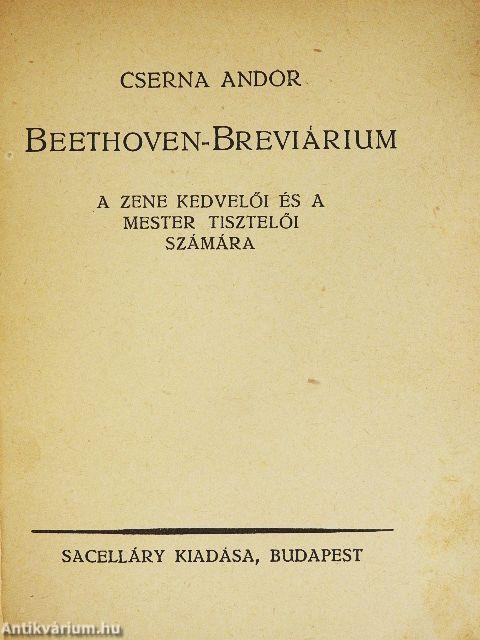Beethoven-breviárium