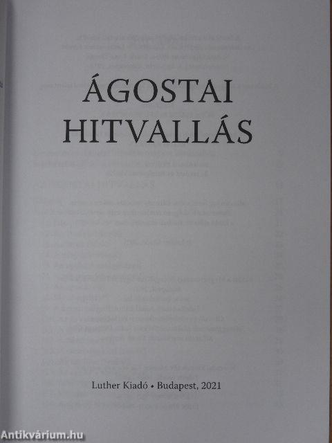 Ágostai hitvallás