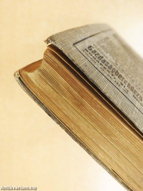 Köztelek zsebnaptár 1927.