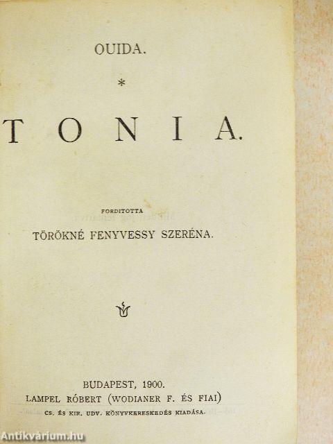 Tonia/Franciza elbeszélők tára III./Agamenon/A helység kalapácsa/János vitéz/Indiai történetek/Spanyolországi képek/Verseghy Ferencz válogatott lirai költeményei/Coriolanus/Mindszenthi Gábor naplója/A játékos naplója