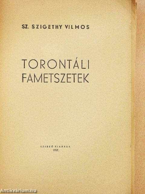 Torontáli fametszetek