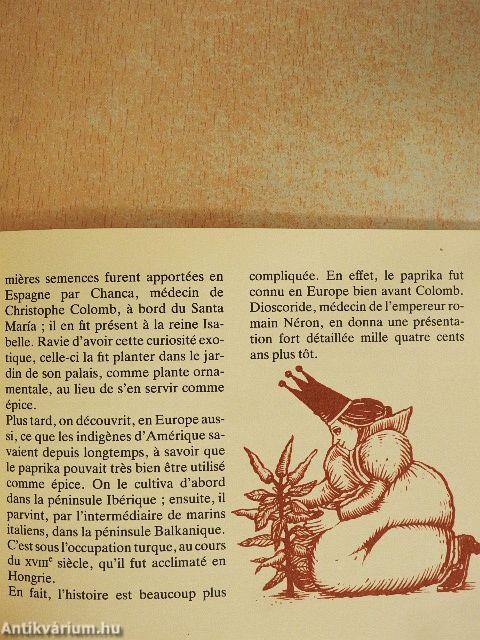 Petit livre sur le paprika hongrois