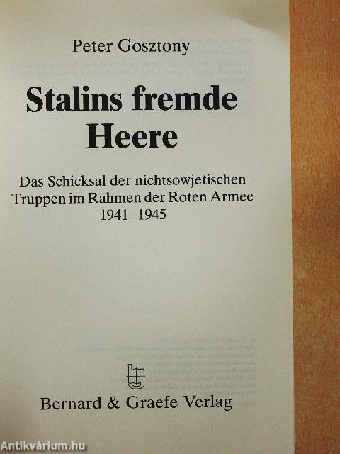 Stalins fremde Heere