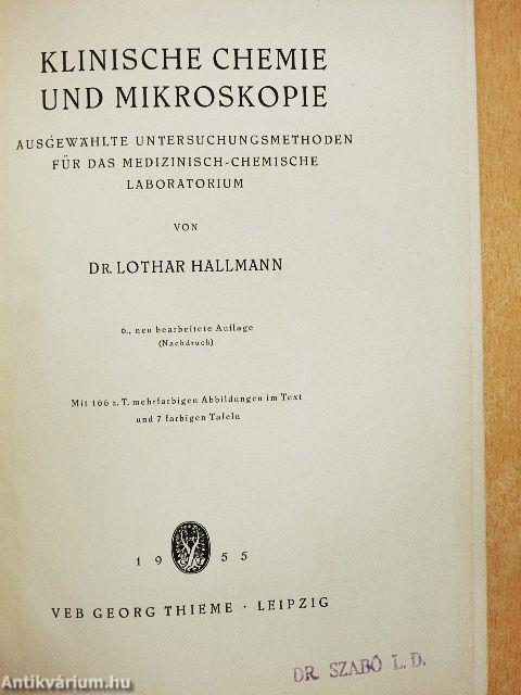 Klinische Chemie und Mikroskopie