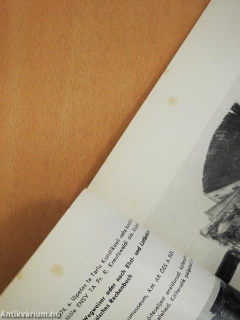 Ennistatud Kultuuriväärtusi (dedikált példány)