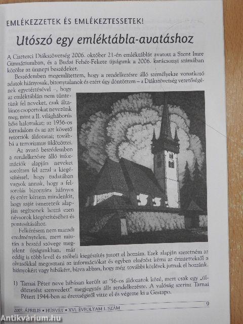 Budai FehérFekete 2007. április