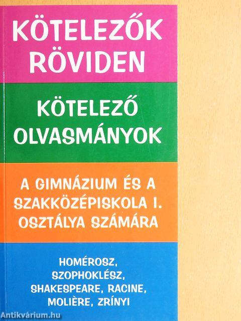 Kötelező olvasmányok