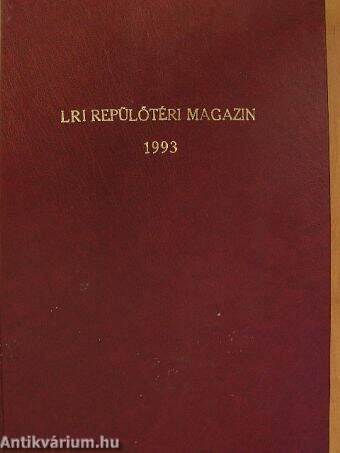 LRI Repülőtéri Magazin 1993. január-december