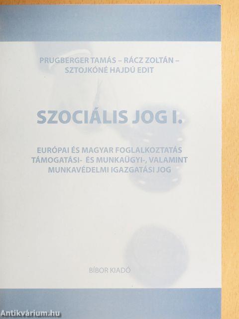 Szociális jog I.