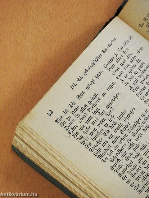 Neues französisch-deutsches Gesprächsbuch zum Schul- und Privatgebrauch (gótbetűs)