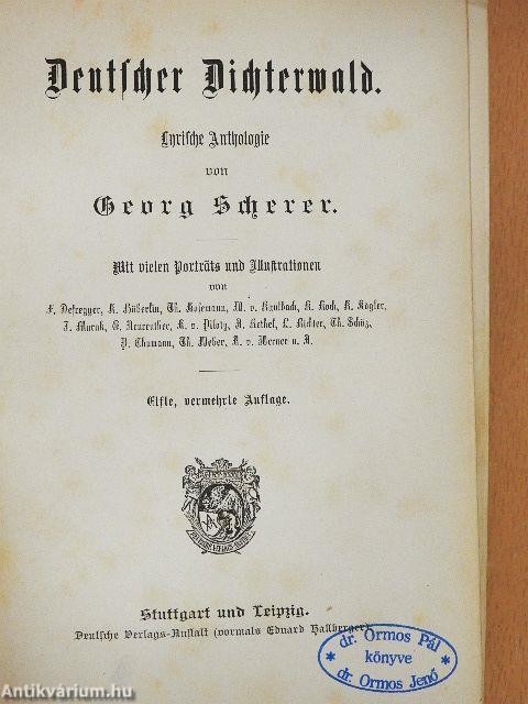 Deutscher Dichterwald (gótbetűs)