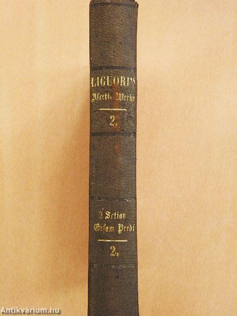 Gesammelte Predigten des Heiligen Alphons Maria von Liguori II. (gótbetűs)