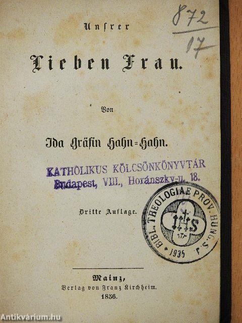 Unsrer Lieben Frau (gótbetűs)