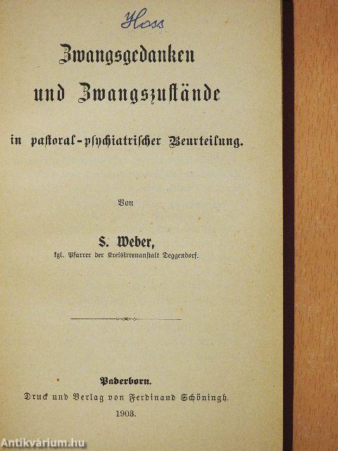 Zwangsgedanken und Zwangszustände (gótbetűs)