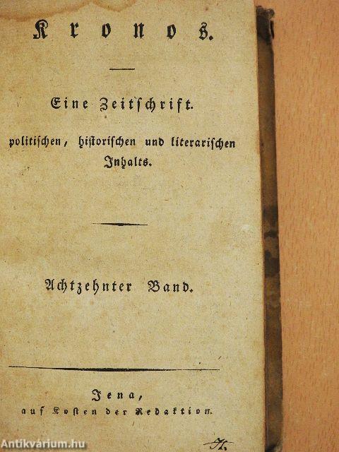 Kronos 18. (gótbetűs)