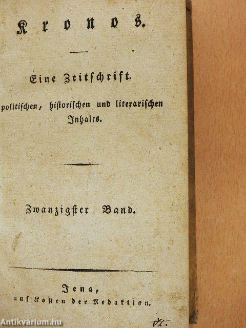 Kronos 20. (gótbetűs)