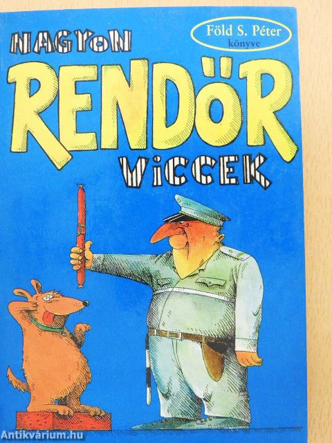 Nagyon rendőr viccek (dedikált példány)