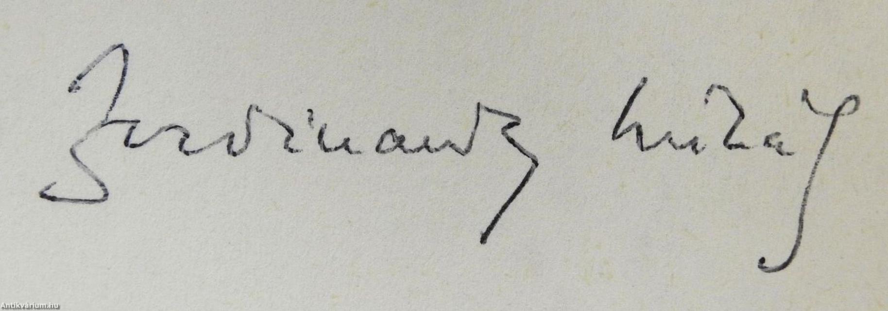 Kun László siratása (dedikált példány)