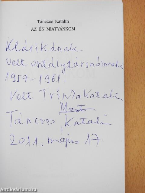 Az én Miatyánkom (dedikált példány)