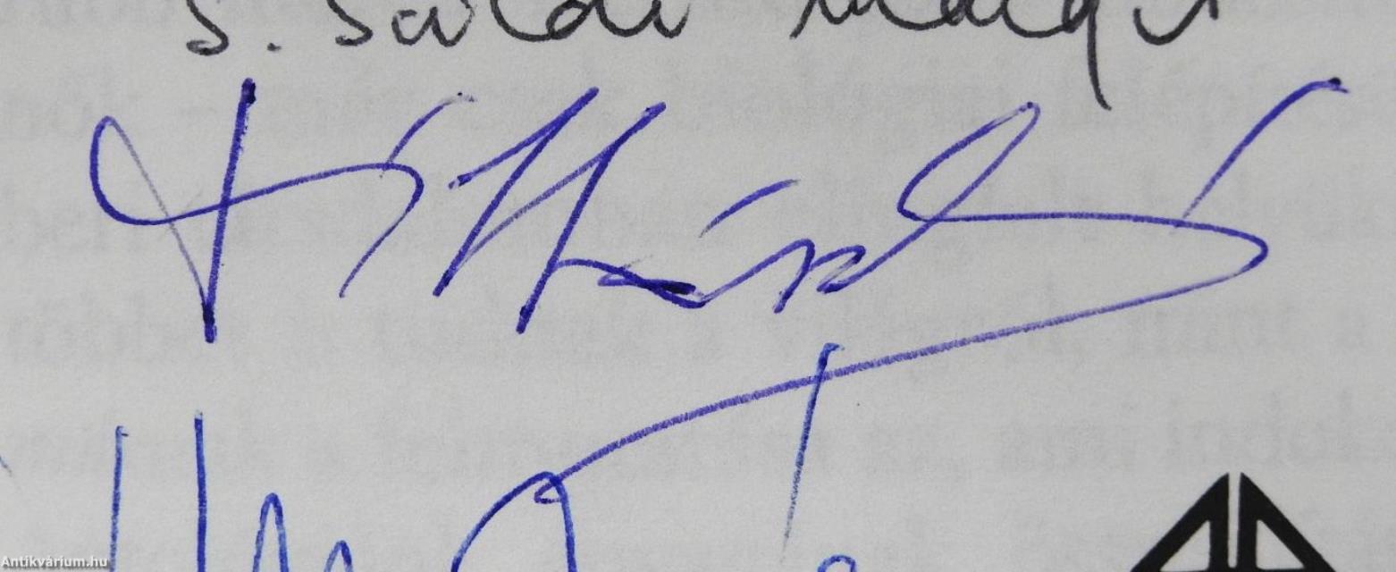 Magyar költőnők antológiája (kétszeresen dedikált és többszörösen aláírt példány)