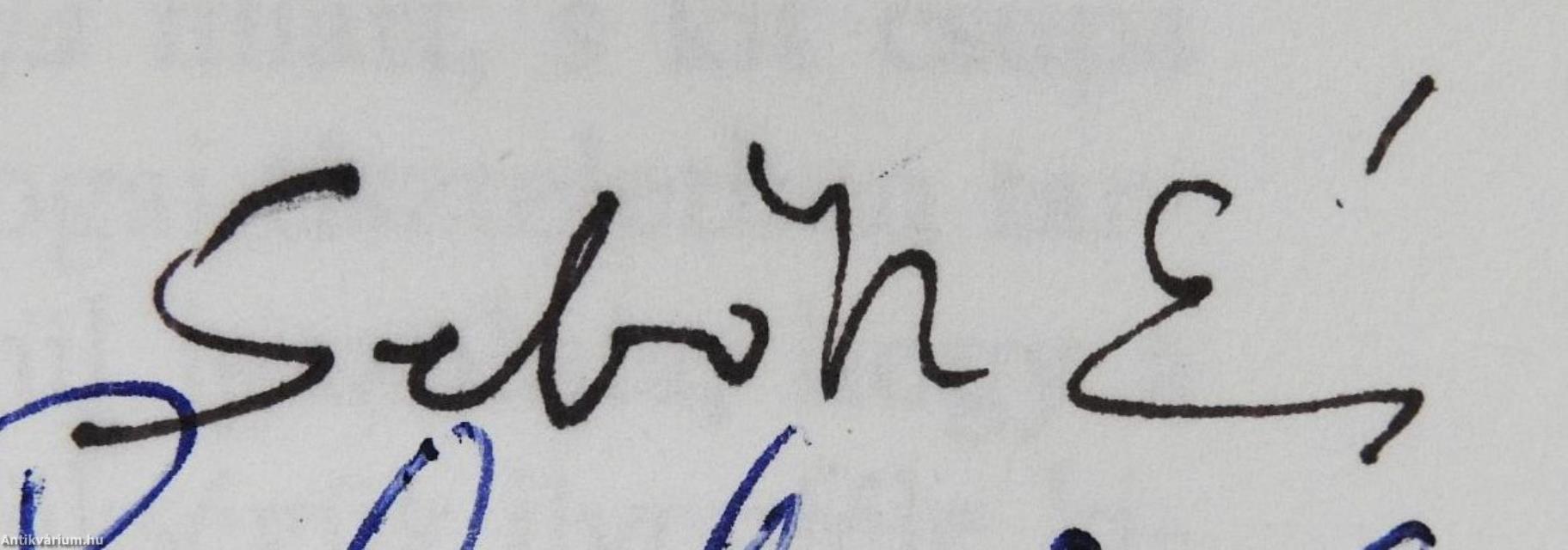 Magyar költőnők antológiája (kétszeresen dedikált és többszörösen aláírt példány)