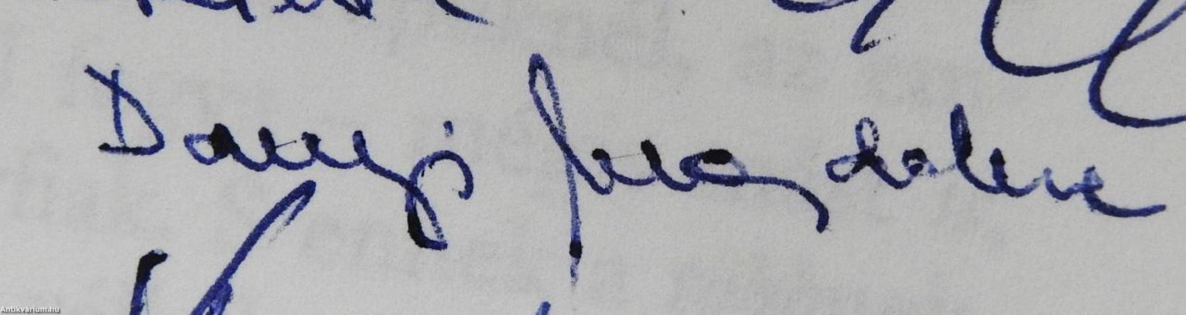 Magyar költőnők antológiája (kétszeresen dedikált és többszörösen aláírt példány)