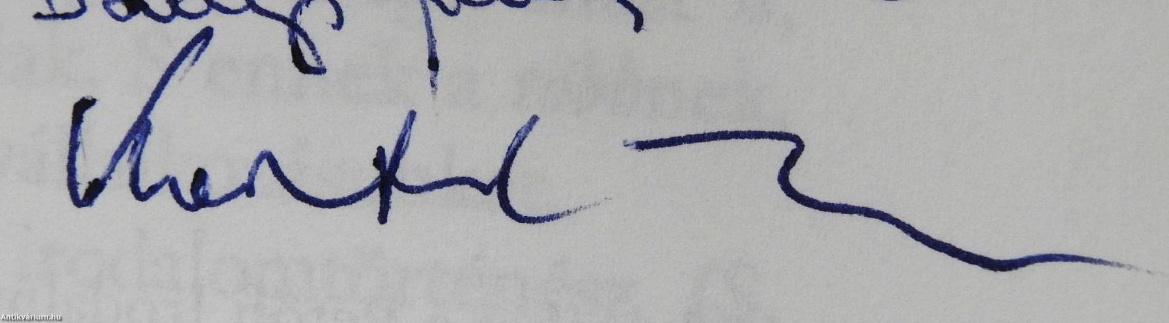 Magyar költőnők antológiája (kétszeresen dedikált és többszörösen aláírt példány)