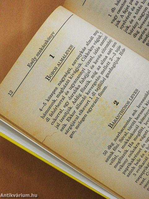 Esély szakácskönyv