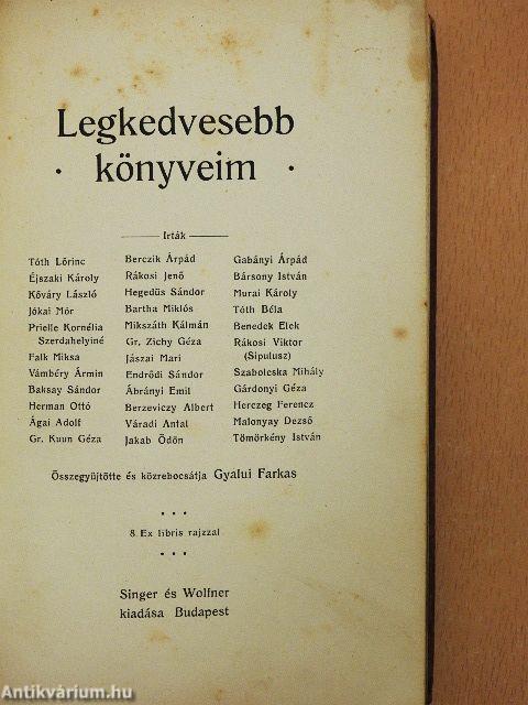 Legkedvesebb könyveim