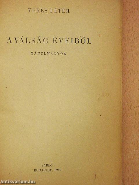 A válság éveiből