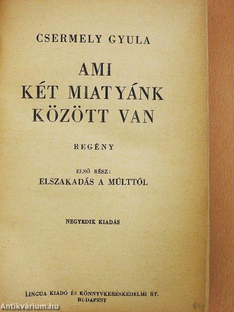 Ami két miatyánk között van I-II.