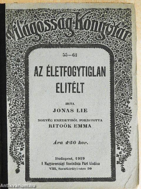 Az életfogytiglan elitélt