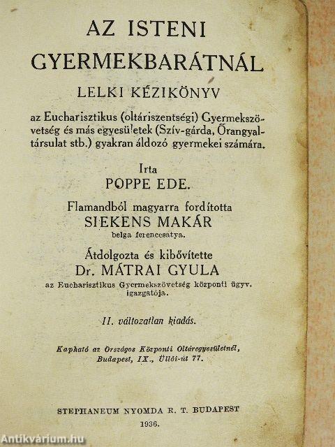 Az isteni gyermekbarátnál