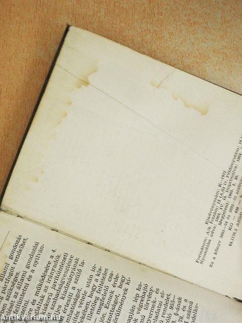 Büntető jogszabályok