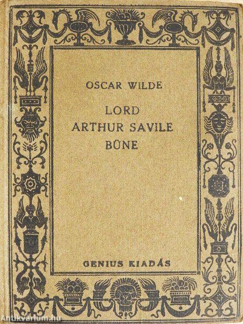 Lord Arthur Savile bűne