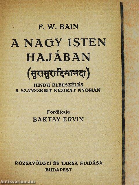 A Nagy Isten Hajában