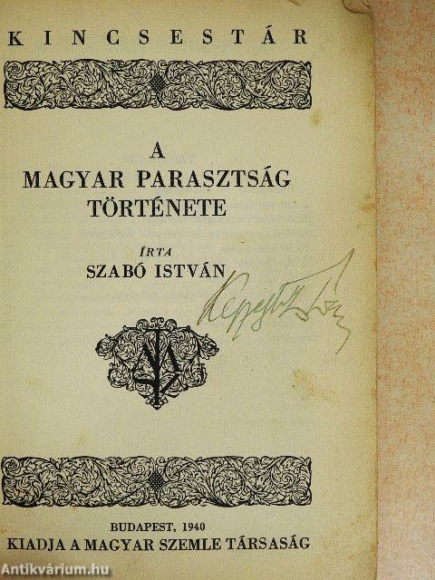 A magyar parasztság története