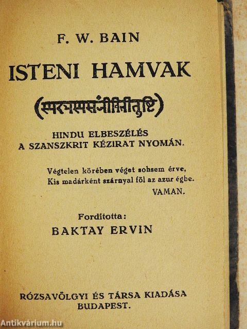 Isteni hamvak
