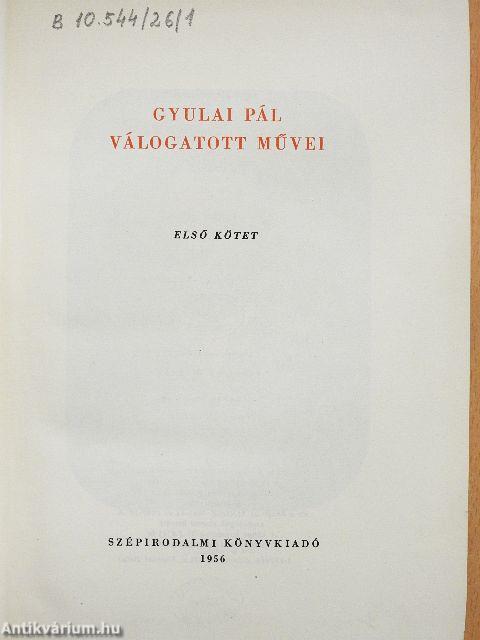 Gyulai Pál válogatott művei I-II.