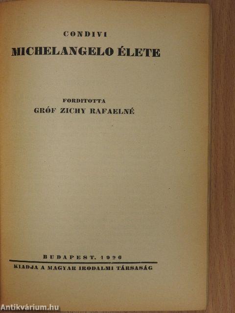 Leonardo da Vinci/Michelangelo élete