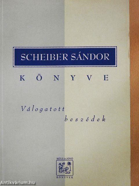 Scheiber Sándor könyve
