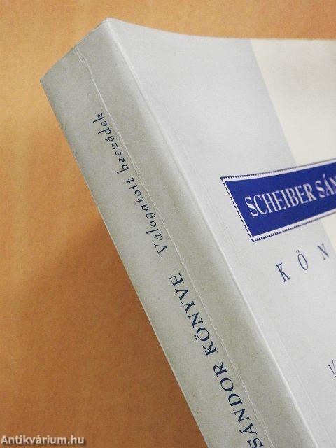 Scheiber Sándor könyve