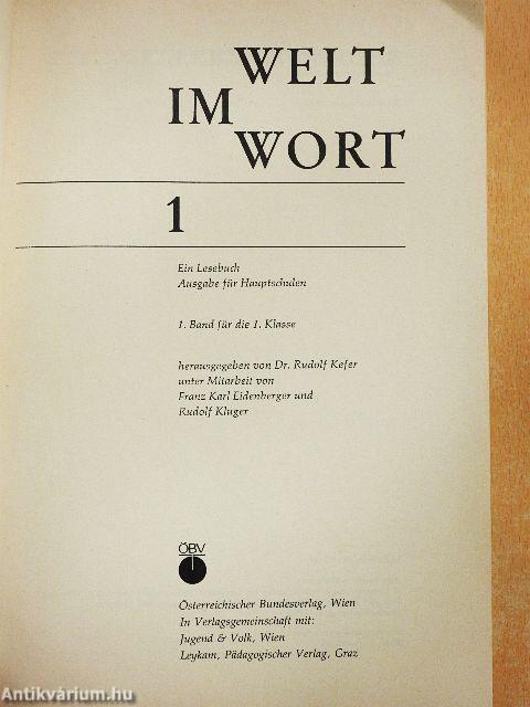Welt im Wort 1