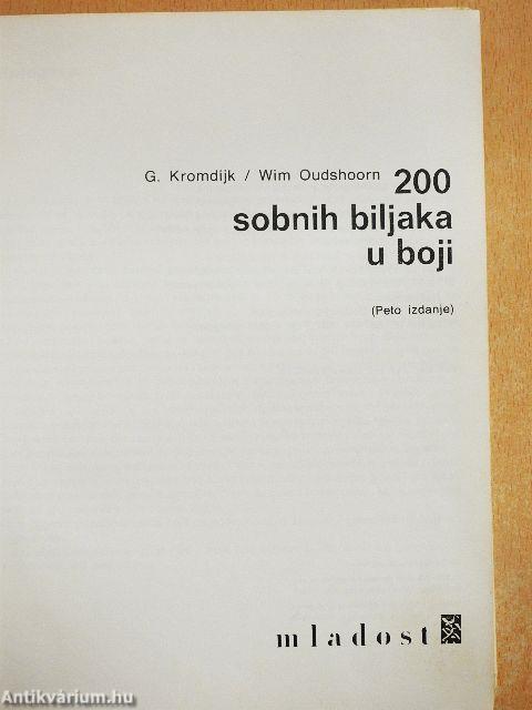 200 sobnih biljaka u boji
