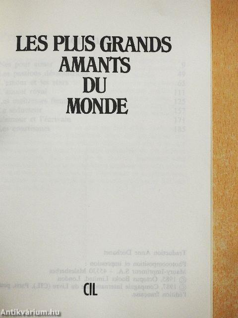 Les Plus Grands Amants du Monde