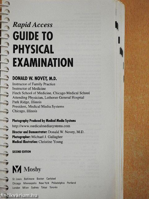 Rapid Access Guide to the Physical Examination