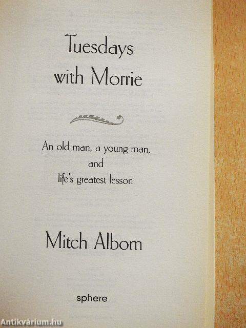Tuesdays with Morrie