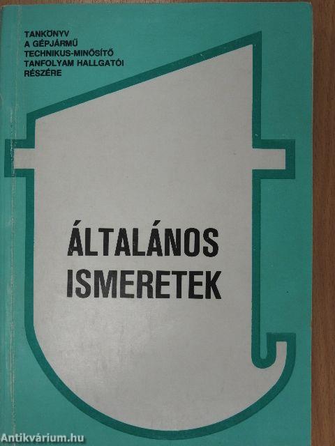 Általános ismeretek