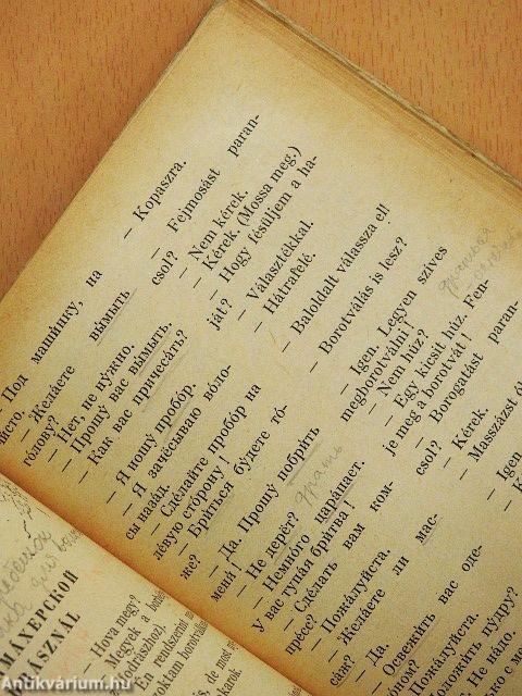 Orosz társalgási zsebkönyv